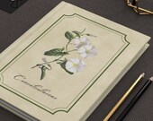 Pretty Flower Notebooks, Vintage Print Journal, Notepads, Floral Stationary, Floral Notebook, Lined Journal