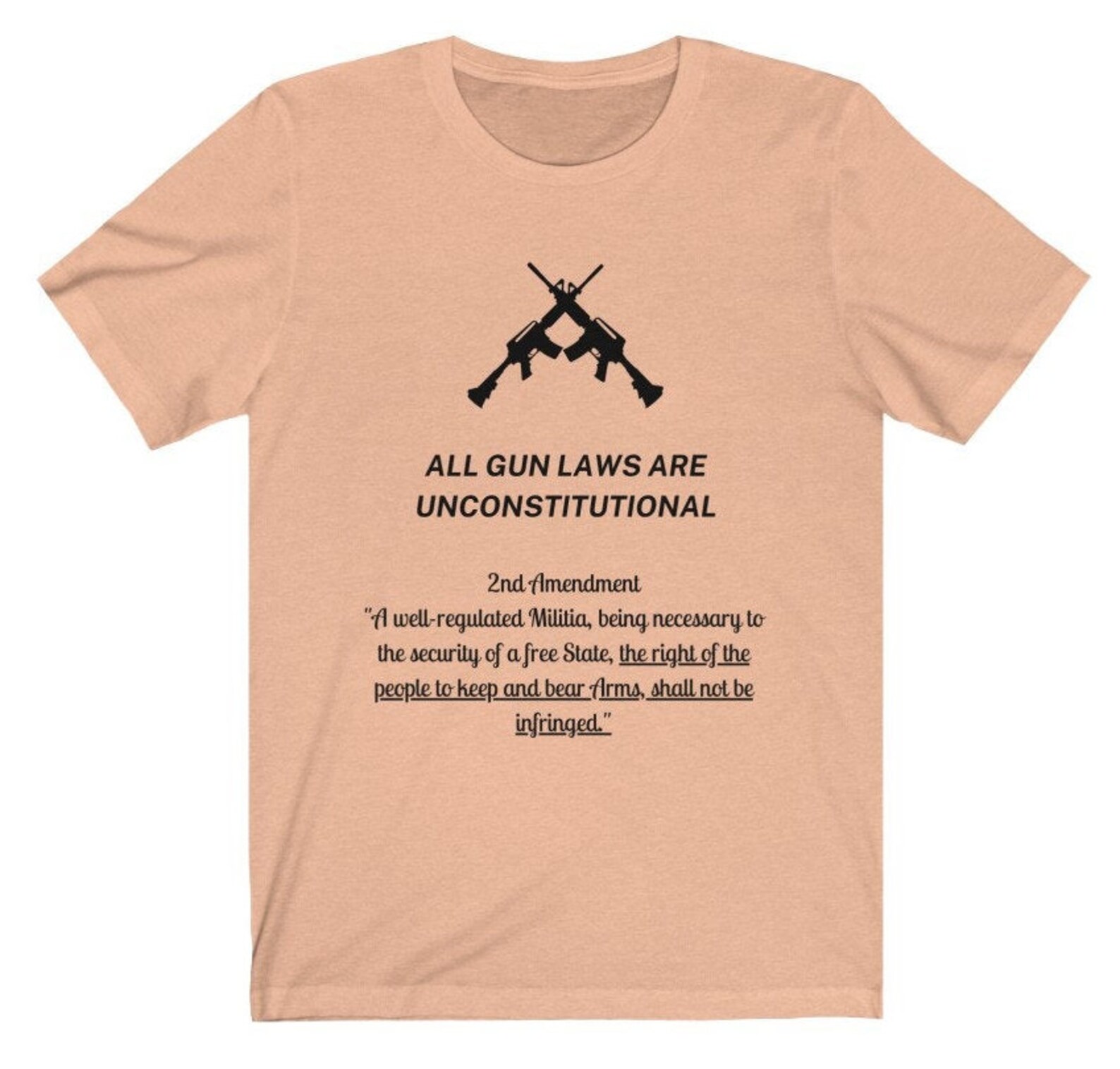All Gun Laws Are Unconstitutional Etsy