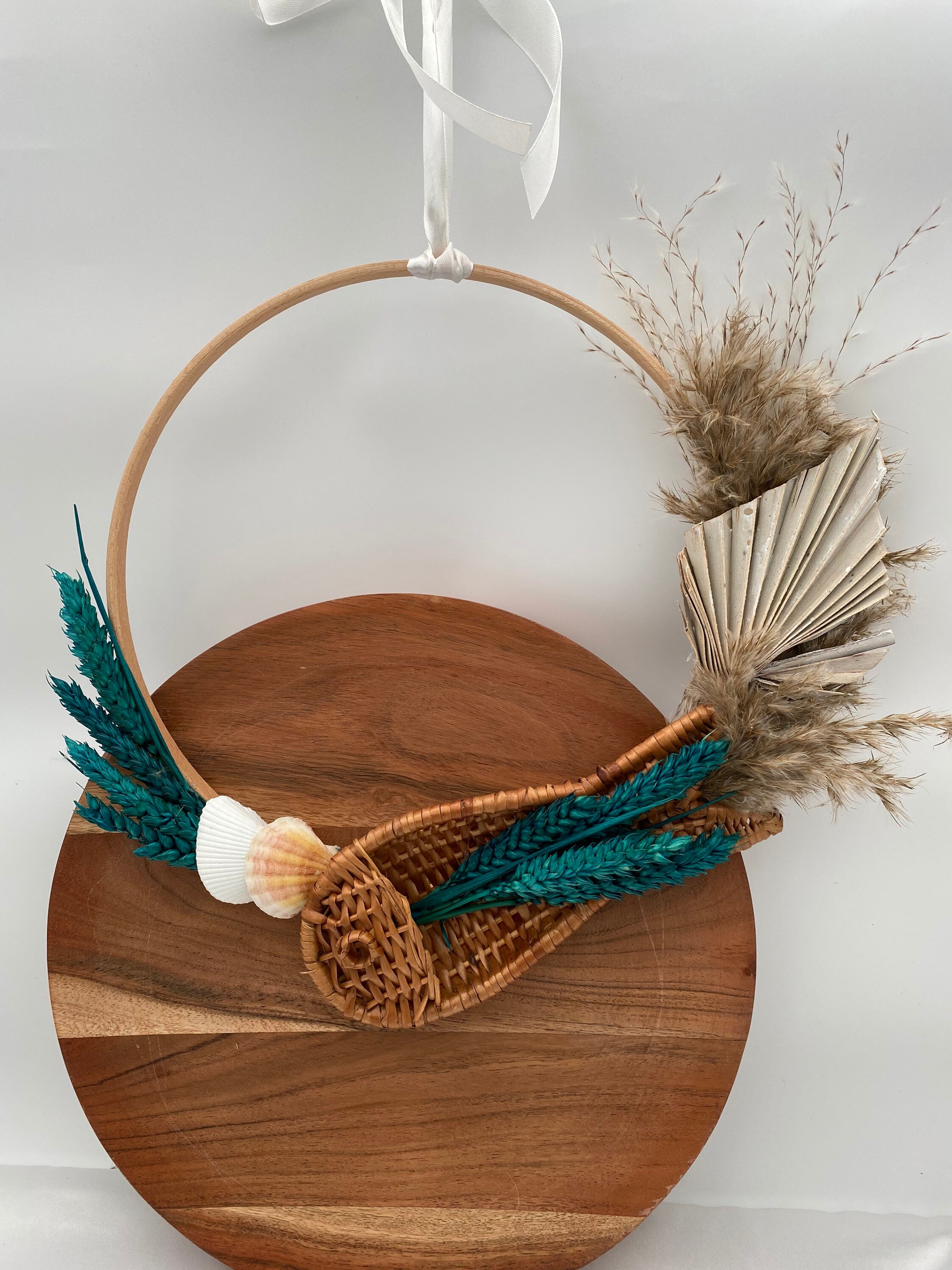 Couronne de Fleurs Séchées