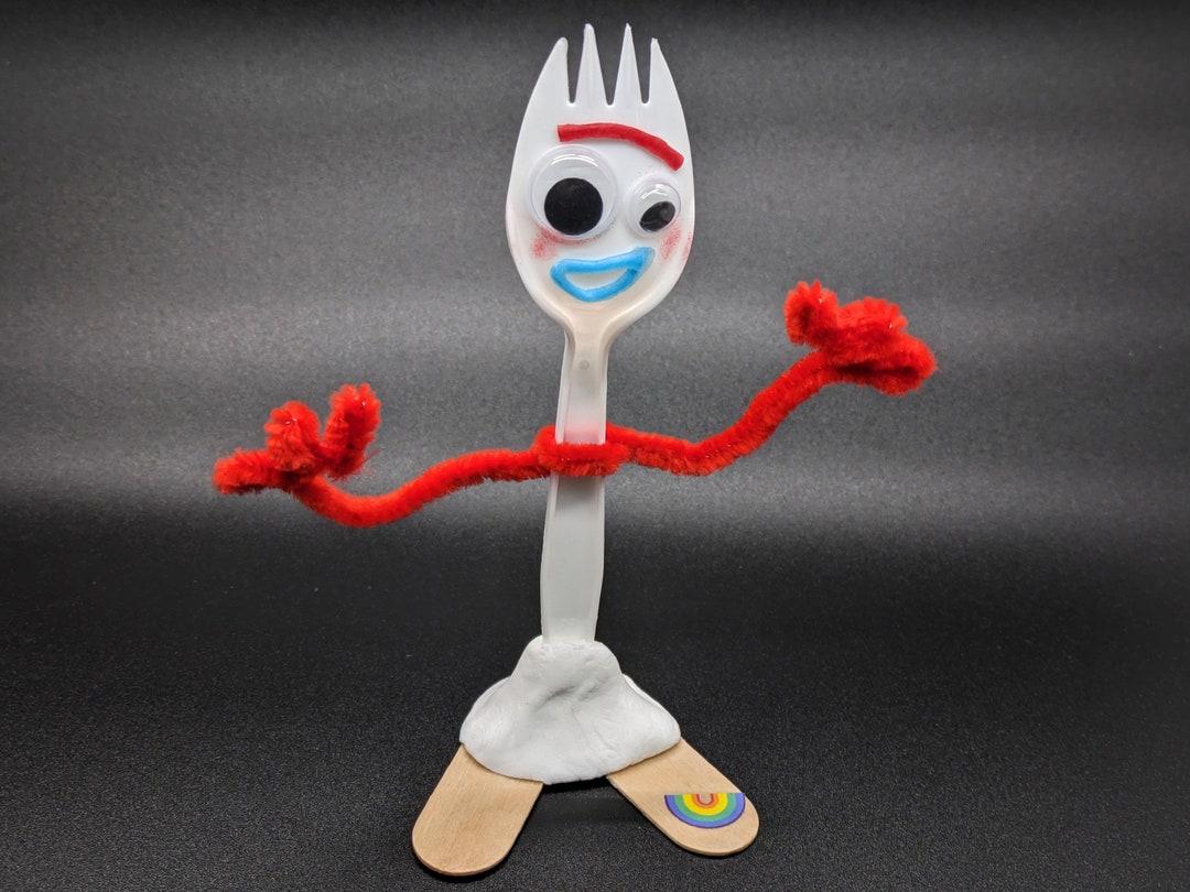 Forky From TOY STORY 4: Make Your Own Forky Kit! Build a DIY Forky - Etsy