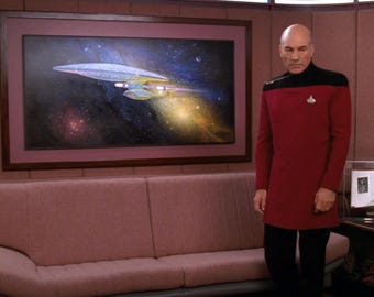 STAR TREK **CANVAS** Captain's Ready Room Enterprise the Next