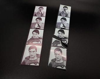 SUPERMAN III (1983) - Photo Booth Photo Strip - Torn - Superman 3 - Christopher Reeve - Movie Prop Replica - Highly Accurate