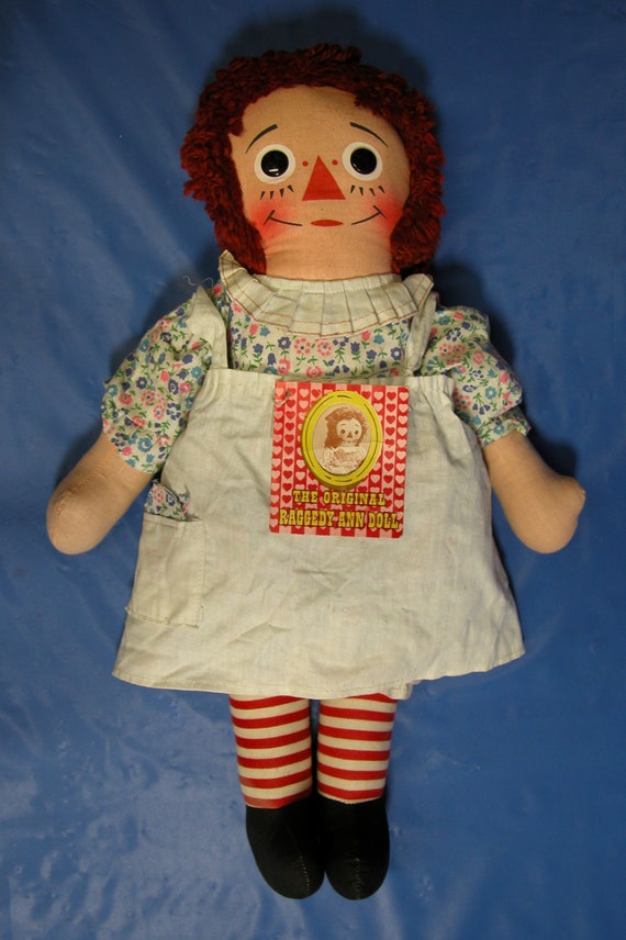 Old raggedy ann dolls worth clearance