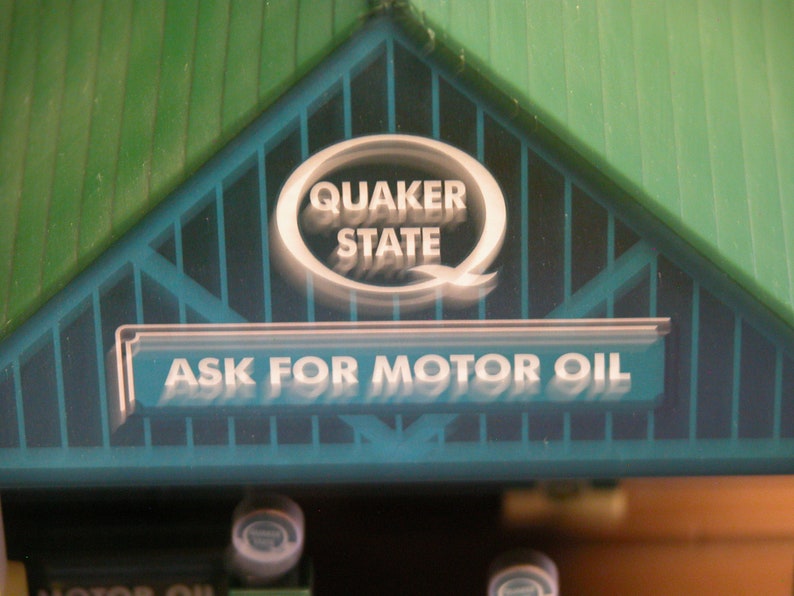 2001 Quaker State Gas Station Dieorama Etsy