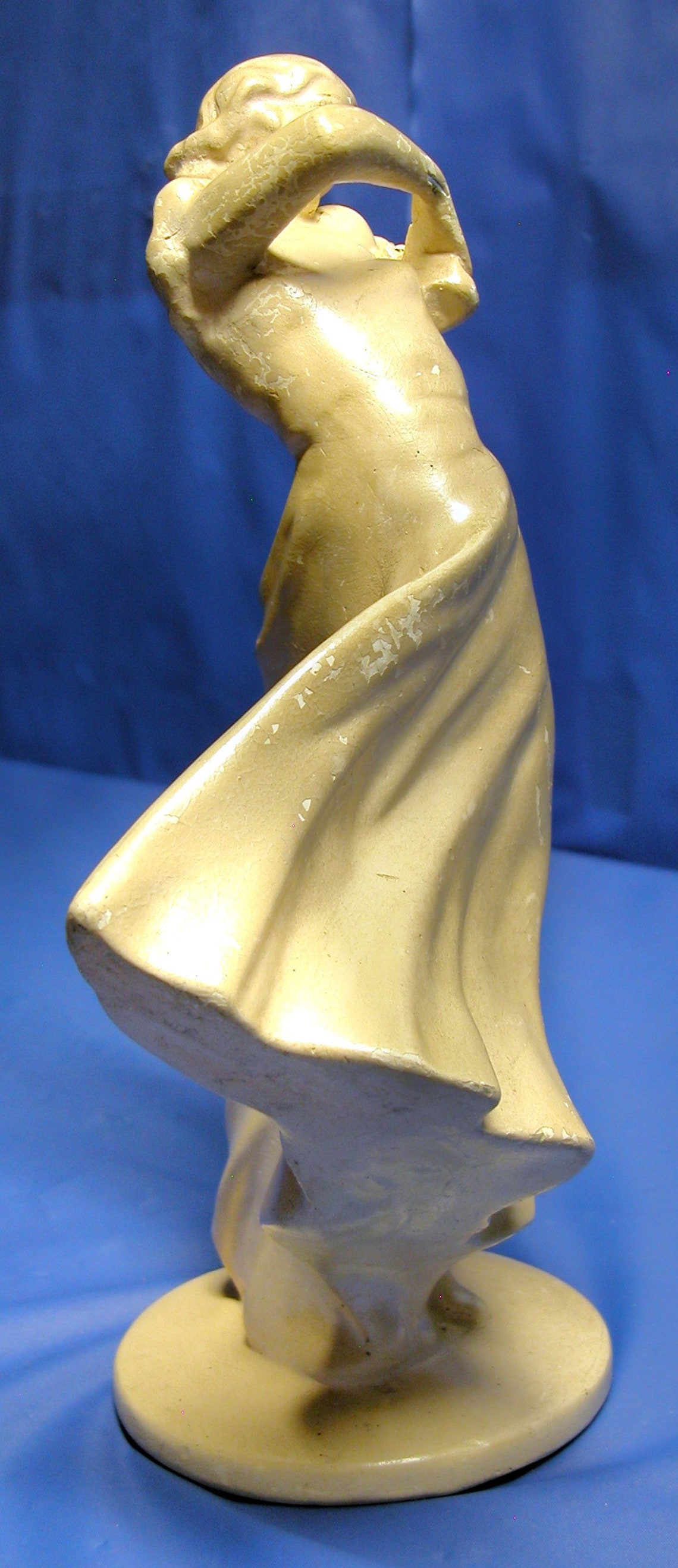 Plaster statue girl dancing Etsy