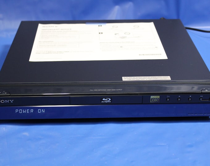 NEW Sony Bluray/dvd Disc Player Full High Definition 1080P Model BDP