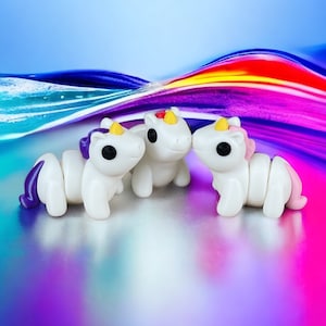 Einhörner 3D gedrucktes Fidget Spielzeug