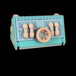 Dice Vault Storage for dice 3D Printed TTRPG & DnD accessory gift Dungeon Master Gift