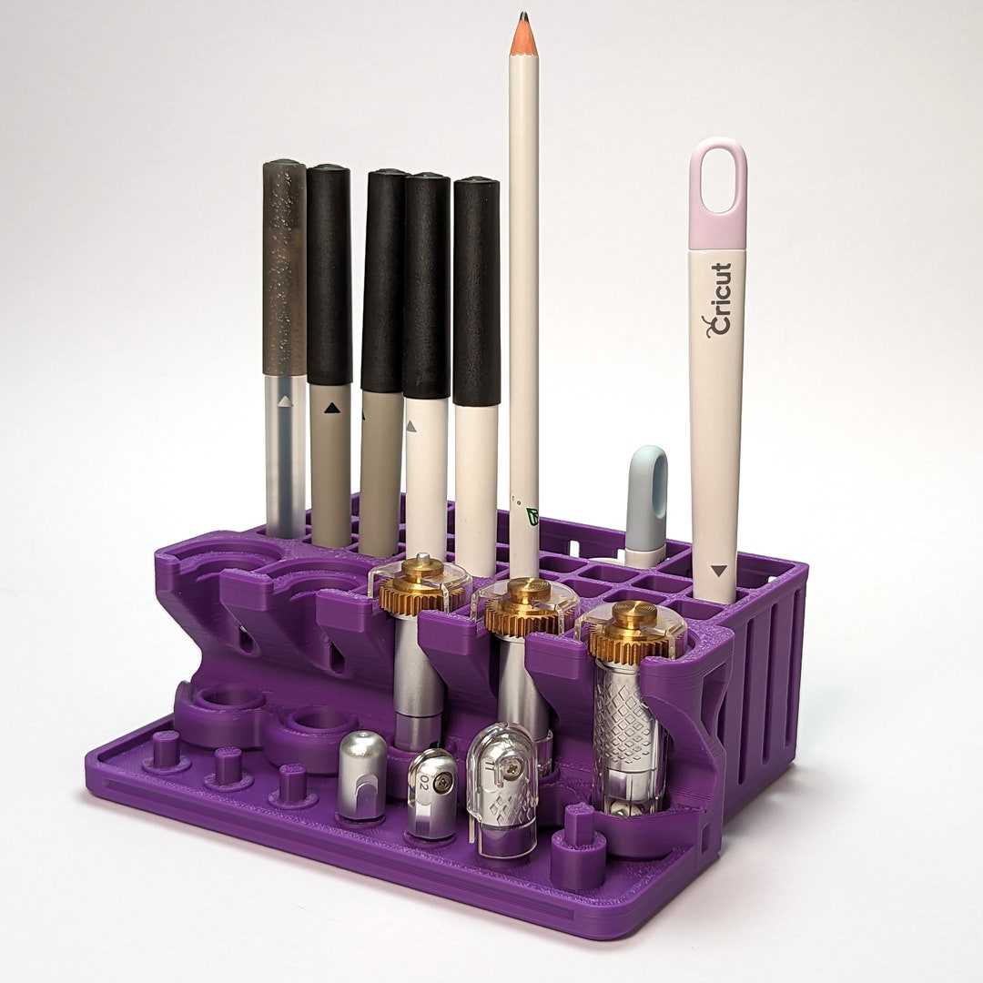3D Printed Cricut Caddy Storage for Cricut Tools and Accessories Customize Color Etsy