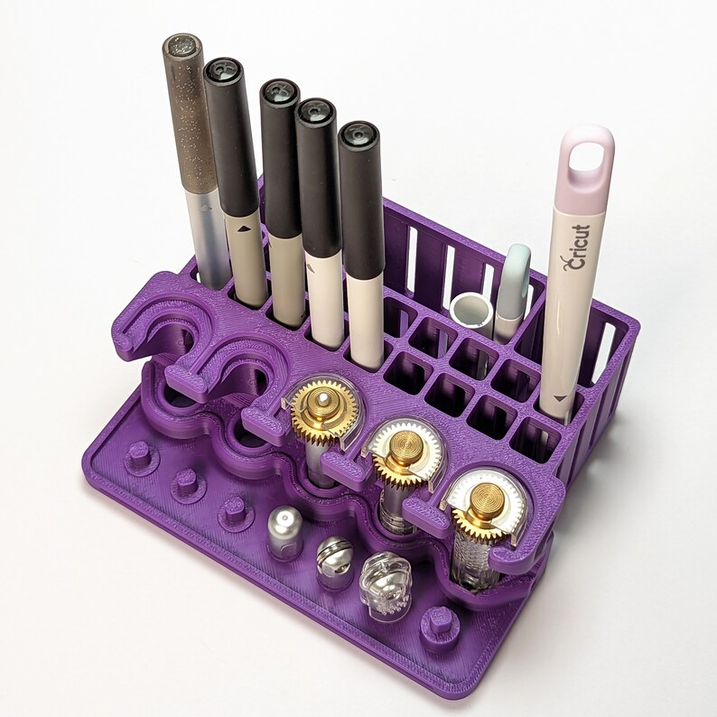 3D Printed Cricut Caddy Storage for Cricut Tools and Etsy