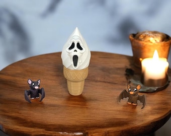 Ice Scream Halloween Gothic Decor 3D Printed