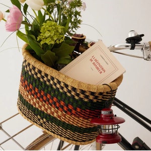 Bike Bicycle Basket - Kelly Green