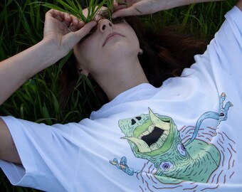 T-SHIRT MELTING POINT - 100% Algodón Orgánico - Pintura ecológica