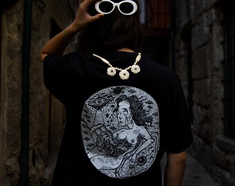 CAMISETA ALENDED - 100% Algodón Orgánico - Hecho en Portugal