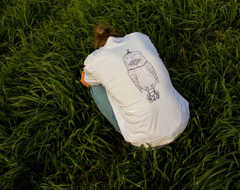 CAMISETA SIN OJOS - 100% Algodón Orgánico - Pintura ecológica