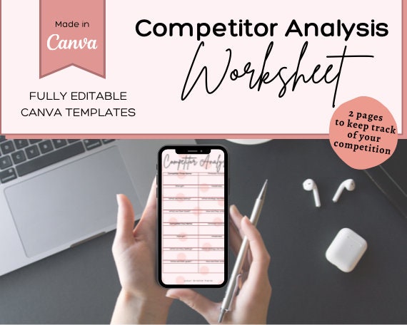 Competitor Analysis Worksheet for Business. Competitor - Etsy