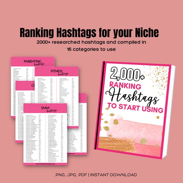 Maximize Visibility: Niche Hashtag Ranking Guide for Social Media Success , Hashtags for Social Media Post, Hashtags for your Niche