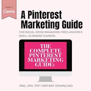 Pinterest Marketing Guide. Holiday Pinterest Guide. Market Pinterest. DIY Pinterest Marketing for Social Media Managers Bloggers.