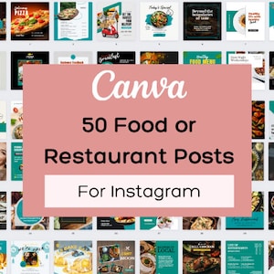 Restaurant and Food Post | Food and Bar Templates| Restaurant Menu | Menu Templates | Fast food posts | Restaurant food social media