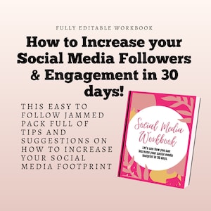 Social Media Workbook. Social Media Content Digital Planner Worksheet Templates. Social Media Content Calendar. Social Media Strategy