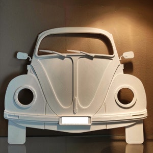 Personalized Car 3D Printed Wall Art