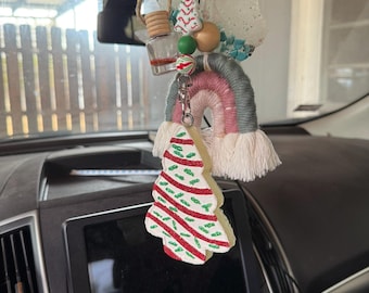 Pastelito refrescante, refrescante navideño, refrescante de invierno, ambientador para coche, relleno de medias, refrescante para coche
