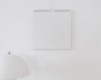 Wandkalender | Monatskalender | Geburtstagskalender minimalistisch