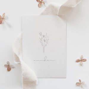 Postkarte zur Geburt, Geburtstag, Taufe mit Aufschrift | Glückwunschkarte Baby | Grußkarte Eltern | Mädchen | Junge | Wunder |