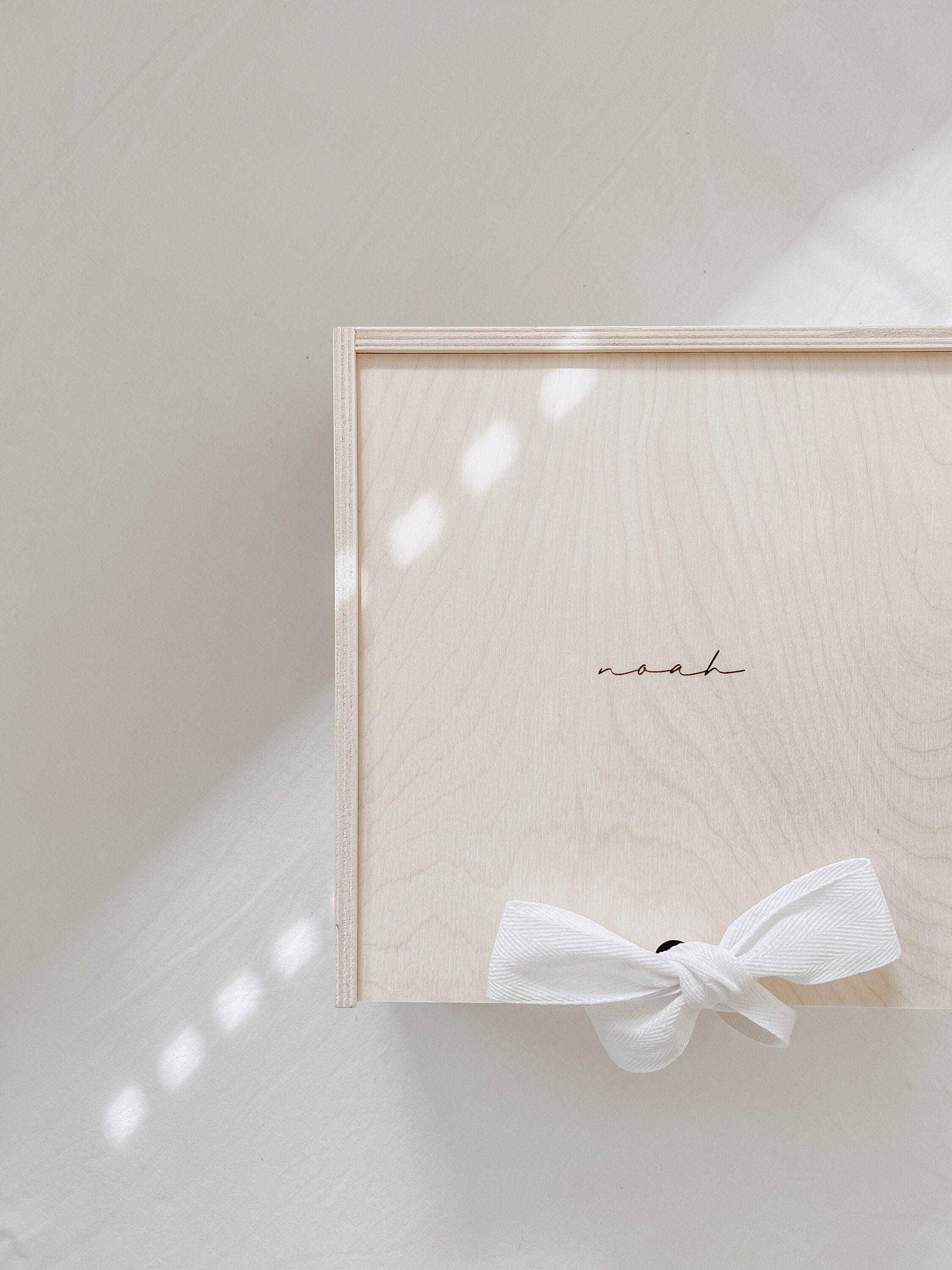 ≪超目玉★12月≫ Baby Personalized Memory Box Memory Baby Gift, Birth Box, 財布・ケース・小物入れ