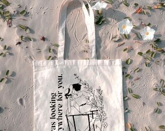 Howl's Moving Castle, Howl & Sophie, Cotton Canvas Tote Bag
