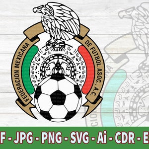 Mexican Team Shield Liga Mx Escudo Escudo FeMexFut Federacion Mexicana de Futbol Mexican Soccer Shield Liga Mx Car Decal image 2