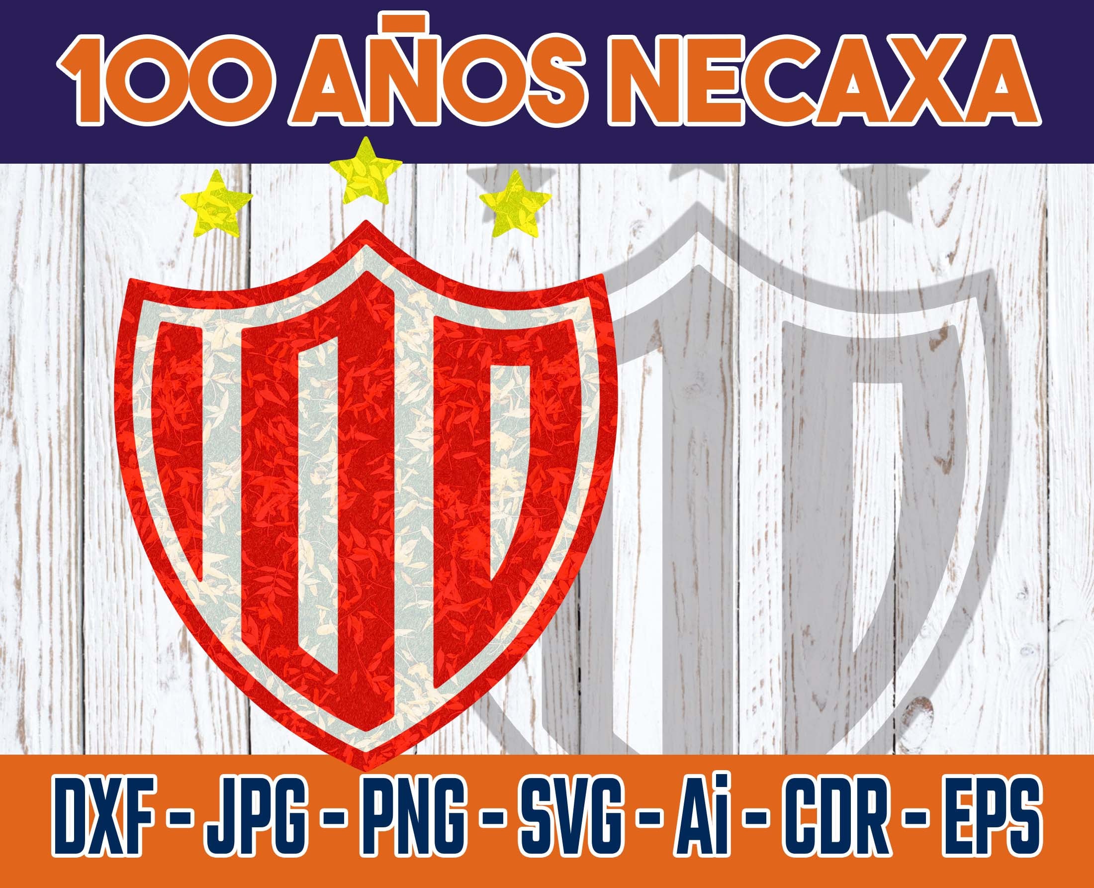 Club Necaxa 100 Años Escudo Necaxa 100 Años Necaxa SVG 100 - Etsy Ireland