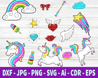 Unicorn Svg Bundle, Unicorn Face Svg, Unicorn Birthday Svg, Unicorn Stick Horse, Cut Unicorn Svg, Cute Unicorn Face Svg, Unicorn Clipart