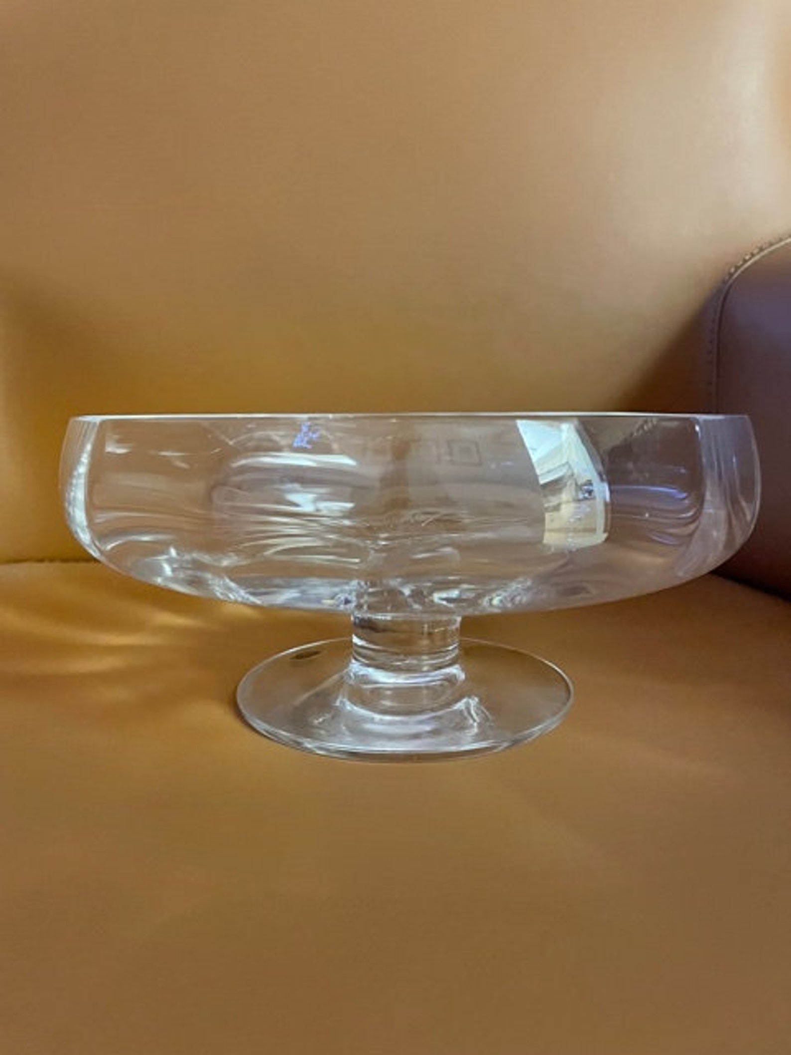 Dartington Crystal Bowl Made In England Etsy