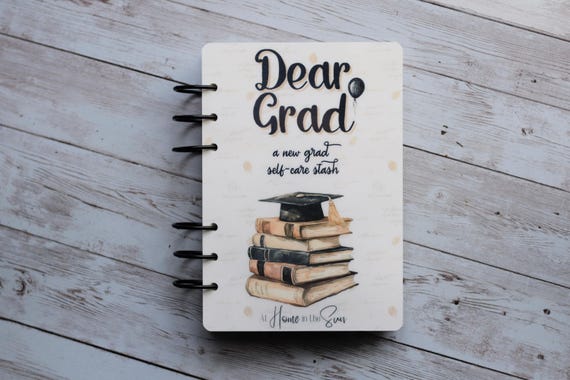 Dear Grad Book, New Graduate Gift, High School College Graduation, Self Care, Cash Envelopes, Survival Kit Care Package Senior Class of 2026