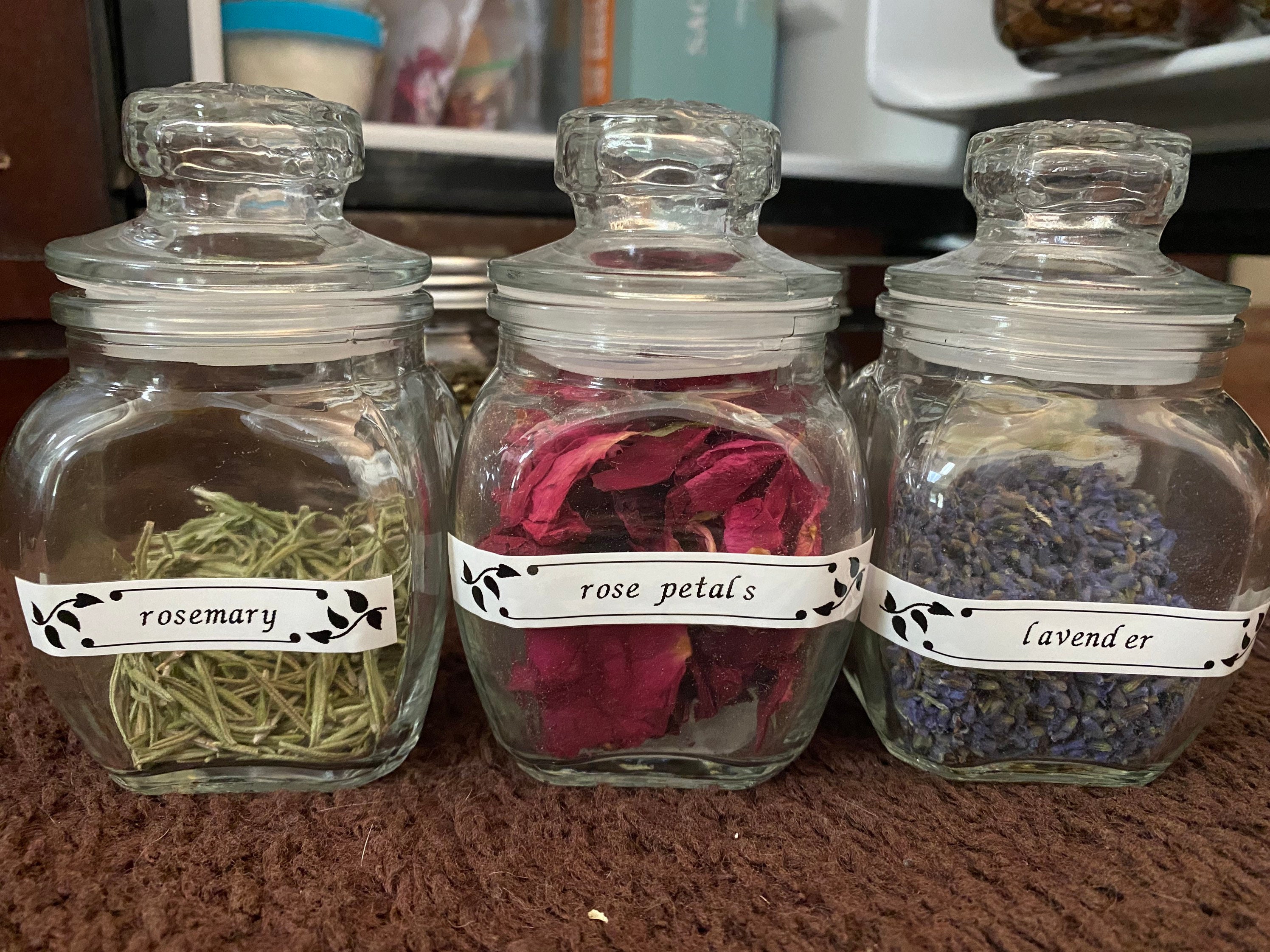 Wicca Witchcraft Herb labels | Etsy
