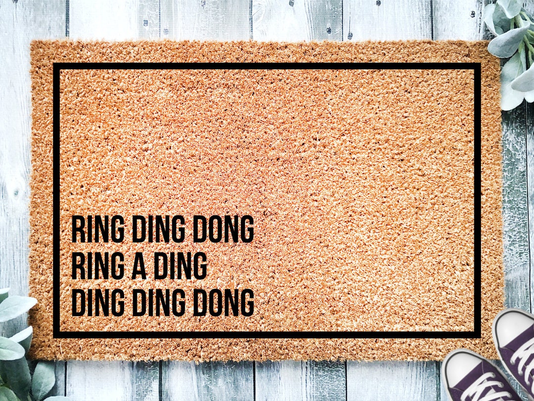 Ring Ding Dong Doormat, Hip Hop Dr Dre Door Mat V2, Funny Mat