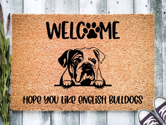 Hope you like bulldogs clearance doormat
