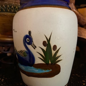 Tonala signierte Volkskunst Vase