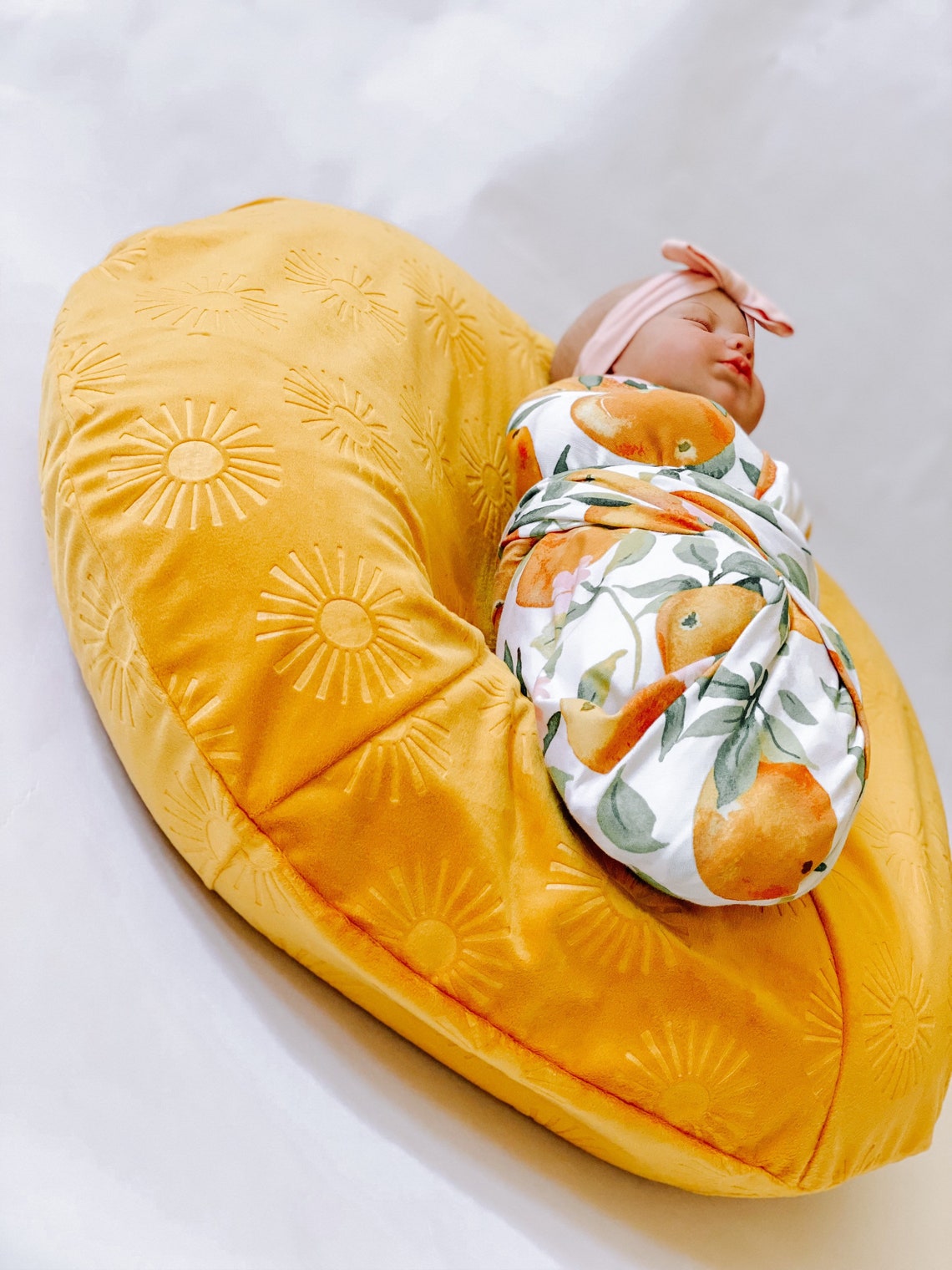 Sun Nursing Pillow Cover Velvet Nursing Cover Breastfeeding Etsy