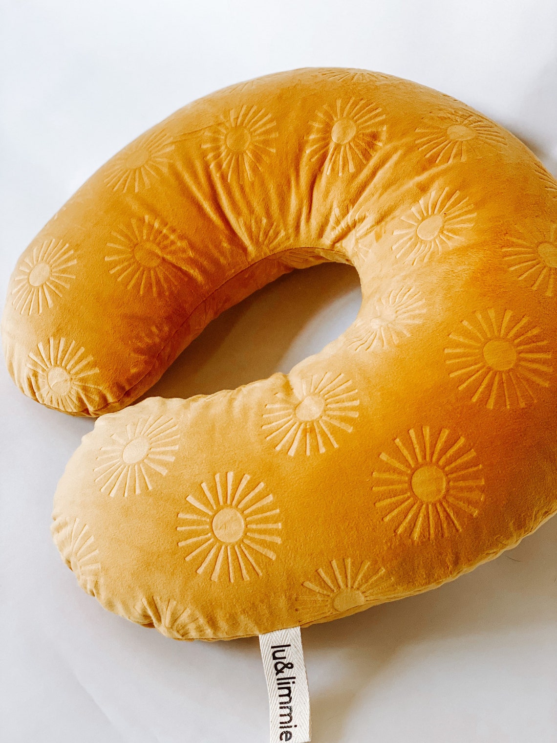 Sun Nursing Pillow Cover Velvet Nursing Cover Breastfeeding Etsy