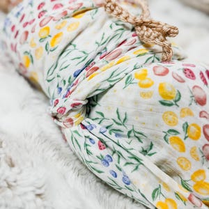 Musselin - Swaddle-Decke, Babydecke, Obst-Baby-swaddle