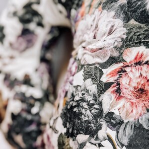 Nursing Pillow Cover velvet floral