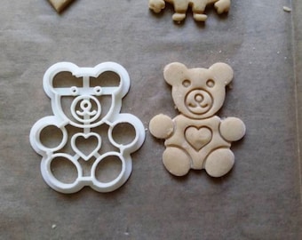 Teddybeer koekjesvormer / teddybeer koekjesvormer voor Kerstmis