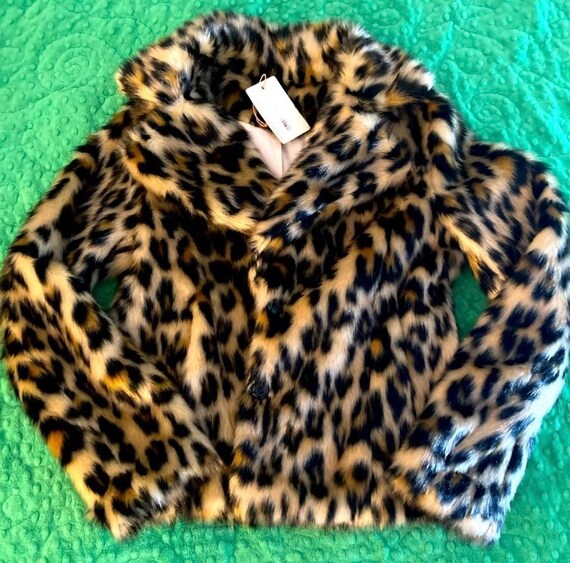 leopard peacoat