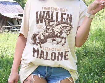 I Had Some Help PNG - Posty Wallen - Country Song - Digital Download - Sublimation Design - Malone - Country Music PNG - Western Png