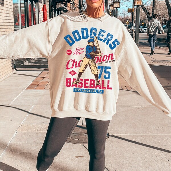 Los Angeles Vintage Baseball PNG - Baseball PNG - Summer Png - Dodgers Png - Game Day - Los Angeles Png - Trendy Summer Png - California Png
