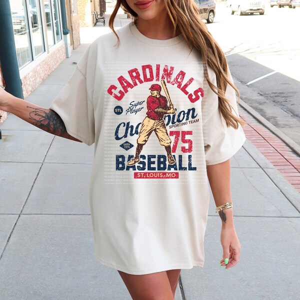 St Louis Vintage Baseball PNG - Baseball PNG - Summer Png - Cardinals Png - Game Day - St Louis Png - Trendy Summer Png - Missouri Png