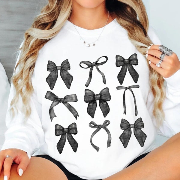 Coquette Bow Collage PNG - Black Bows PNG - Goth Girl Era Png - Black Coquette Png - Digital Download - Trendy Png - Preppy Goth Design