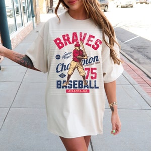 Atlanta Vintage Baseball PNG - Baseball PNG - Summer Png - ATL Braves Png - Chop Chop - Atlanta Png - Trendy Summer Png - Georgia Png